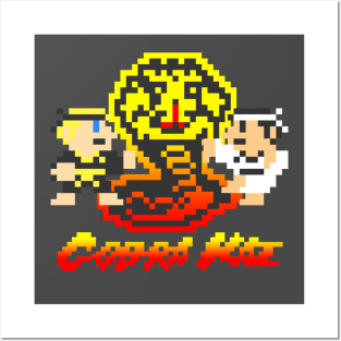 Cobra Kai Pixels Posters and Art